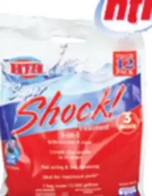 Ocean State Job Lot HTH Super Shock Pool Shock Treatment 12 Count offer