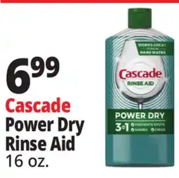 Ocean State Job Lot Cascade Rinse Aid 16 oz offer