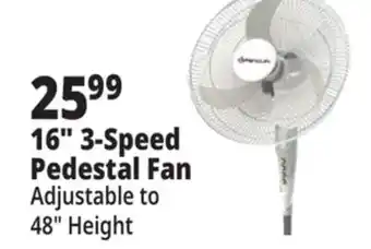 Ocean State Job Lot Penguin Pedestal Fan 16 offer