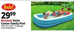 Ocean State Job Lot Bestway H2OGO! Family Swim Center Inflatable Pool 10' offer