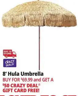 Ocean State Job Lot 8' Hula Umbrella offer