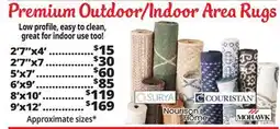 Ocean State Job Lot Premium Outdoor/Indoor Area Rugs offer