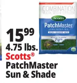 Ocean State Job Lot Scotts Patchmaster Sun & Shade Lawn Repair Mix 4.75 lbs offer