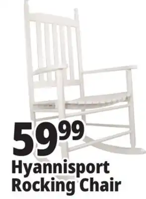Ocean State Job Lot Hyannis Port Indoor/Outdoor Rocking Chair offer