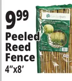 Ocean State Job Lot Gardenpath Peeled and Polished Reed Fencing 8' offer