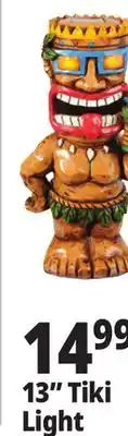Ocean State Job Lot Solar Tiki Light 13 offer