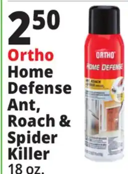 Ocean State Job Lot Ortho Home Defense Ant Roach & Spider Killer 18 oz offer