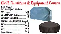 Ocean State Job Lot Grill, Furniture, and Equipment Covers offer