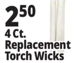 Ocean State Job Lot Fiberglass Torch Wicks 4 Pack offer