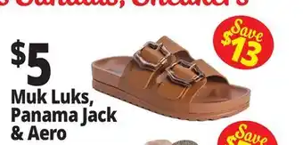 Ocean State Job Lot Muk Luks, Panama Jack & Aero offer