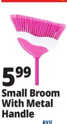 Ocean State Job Lot Standard Angle Broom with Metal Handle offer