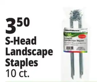Ocean State Job Lot Tiller & Rowe S-Shaped Landscape Staples 10 Count offer