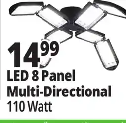 Ocean State Job Lot LED 8 Panel Multi-Directional offer