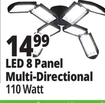 Ocean State Job Lot LED 8 Panel Multi-Directional offer