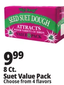 Ocean State Job Lot Seed & Suet High Energy Suet Value Pack 8 Count offer