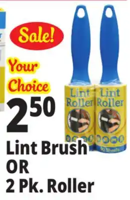 Ocean State Job Lot Reusable Lint Brush offer