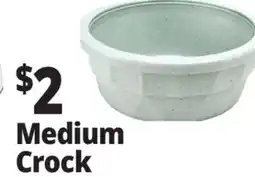 Ocean State Job Lot Crock Heavyweight Large Pet Dish 52 oz offer