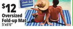 Ocean State Job Lot 2-Person Outdoor Fold-Up Mat 5'x6.5' offer