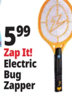 Ocean State Job Lot ZAP IT! Large Electric Bug Zapping Racket 2 Count offer