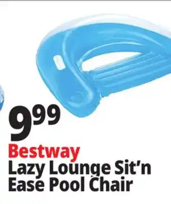 Ocean State Job Lot Bestway H2OGO! Lazy Lounge Sit n' Ease Pool Chair offer