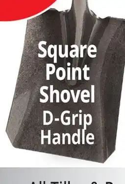 Ocean State Job Lot Tiller & Rowe Fiberglass Handles Square Point Shovel offer