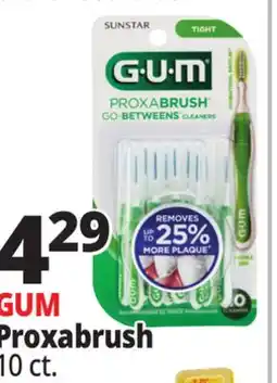 Ocean State Job Lot GUM Proxabrush Go-Betweens Cleaners 10 Count offer