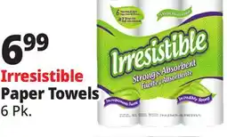 Ocean State Job Lot Irresistible Paper Towels 6 Count offer