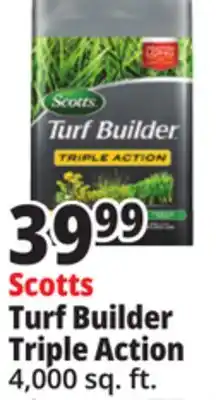 Ocean State Job Lot Scotts Turf Builder Triple Action Weed Control & Lawn Food 4 000 sq ft offer