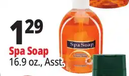 Ocean State Job Lot Spa Soap Antibacterial Liquid Soap 16.9 oz offer