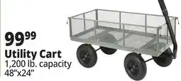 Ocean State Job Lot Utility Cart with 1,200 lb Hauling Capacity offer