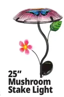 Ocean State Job Lot 25 Mushroom Stake Light offer