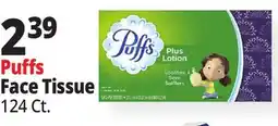 Ocean State Job Lot PUFFS Plus Lotion Face Tissues 124 Count offer