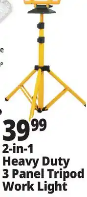Ocean State Job Lot Bright Living 2-in-1 LED Work Light offer