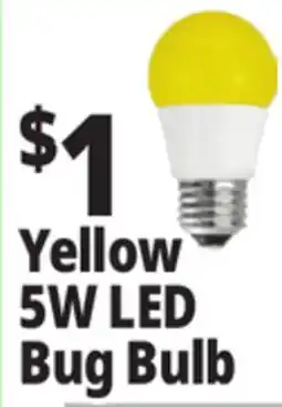 Ocean State Job Lot LED A15 Replacement Bug Light Bulb 5 Watt offer
