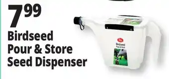 Ocean State Job Lot Birdseed Pour & Store Dispenser offer