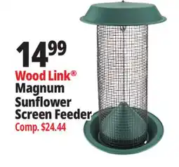 Ocean State Job Lot WoodLink Magnum Black Oil Sunflower Bird Feeder offer