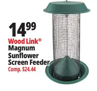 Ocean State Job Lot WoodLink Magnum Black Oil Sunflower Bird Feeder offer