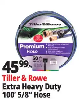 Ocean State Job Lot Tiller & Rowe Extra Heavy Duty 100' 5/8 Hose offer