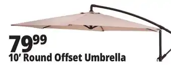 Ocean State Job Lot 10' Offset Patio Umbrella offer