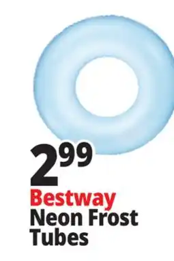 Ocean State Job Lot Bestway Neon Frost Tubes offer