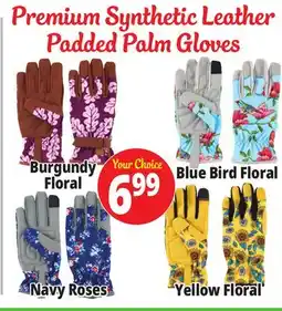 Ocean State Job Lot Premium Synthetic Leather Padded Palm Gloves offer