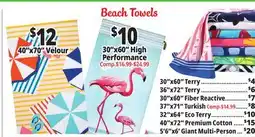Ocean State Job Lot Beach Towels offer