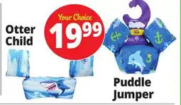 Ocean State Job Lot Stearns Puddle Jumper Jacket offer