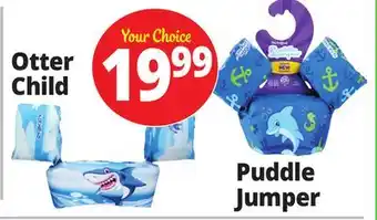 Ocean State Job Lot Stearns Puddle Jumper Jacket offer