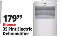 Ocean State Job Lot Hisense 35 Pint Electric Dehumidifier offer