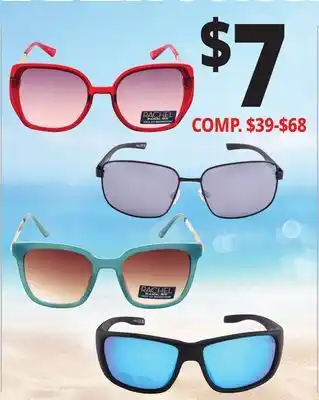 Ocean State Job Lot FAMOUS MAKER SUNGLASSES offer