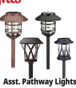 Ocean State Job Lot 10 LM Golden Bronze Solar Pathway Light offer