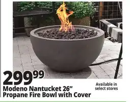 Ocean State Job Lot Modeno Nantucket 26 Propane Fire Bowl with Cover offer