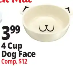 Ocean State Job Lot 4 Cup Dog Face offer