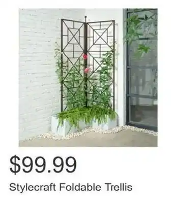 Costco Stylecraft foldable trellis offer